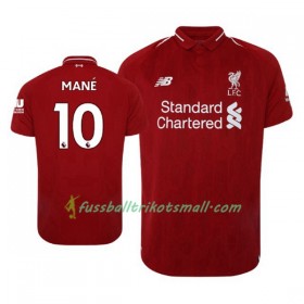 Fußballtrikots Liverpool Sadio Mane 10 2018-2019 Kurzarm Heimtrikotsatz kaufen